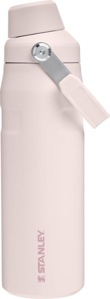 Stanley IceFlow Flip Straw 2.0 Waterfles 0.71L (Rose Quartz) – Geïsoleerde RVS Drinkfles met Inklapbaar Rietje – Lekvrij & BPA-vrij