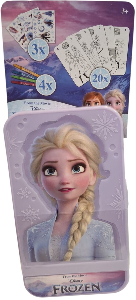 Disney Frozen Fun On The Go Activiteitendoosje voor Kinderen