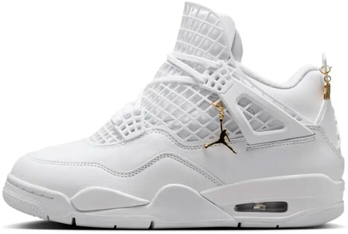 Jordan 4 Retro 'Net White' (W) - Maat 38