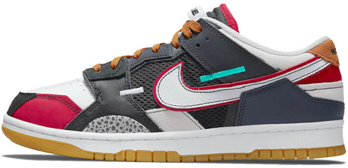 Nike Dunk Scrap PRM Sneakers Unisex Zwart