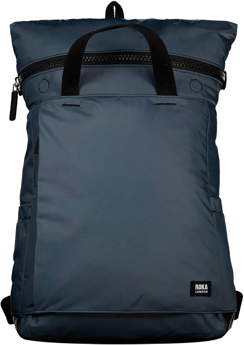 Roka London Camden Recycled Nylon 15l Rugzak Grijs M