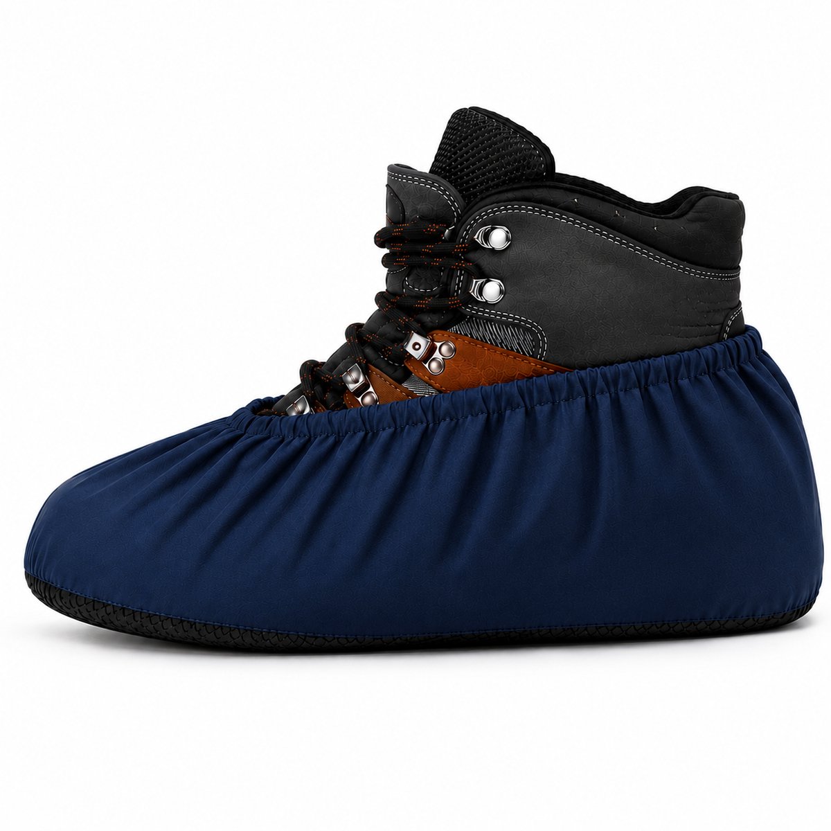 Premium Overschoenen | Maat 44-48 | Marineblauw | Antislip | Sterk | Duurzaam | Wasbaar | Schoenhoesjes | Scovvii