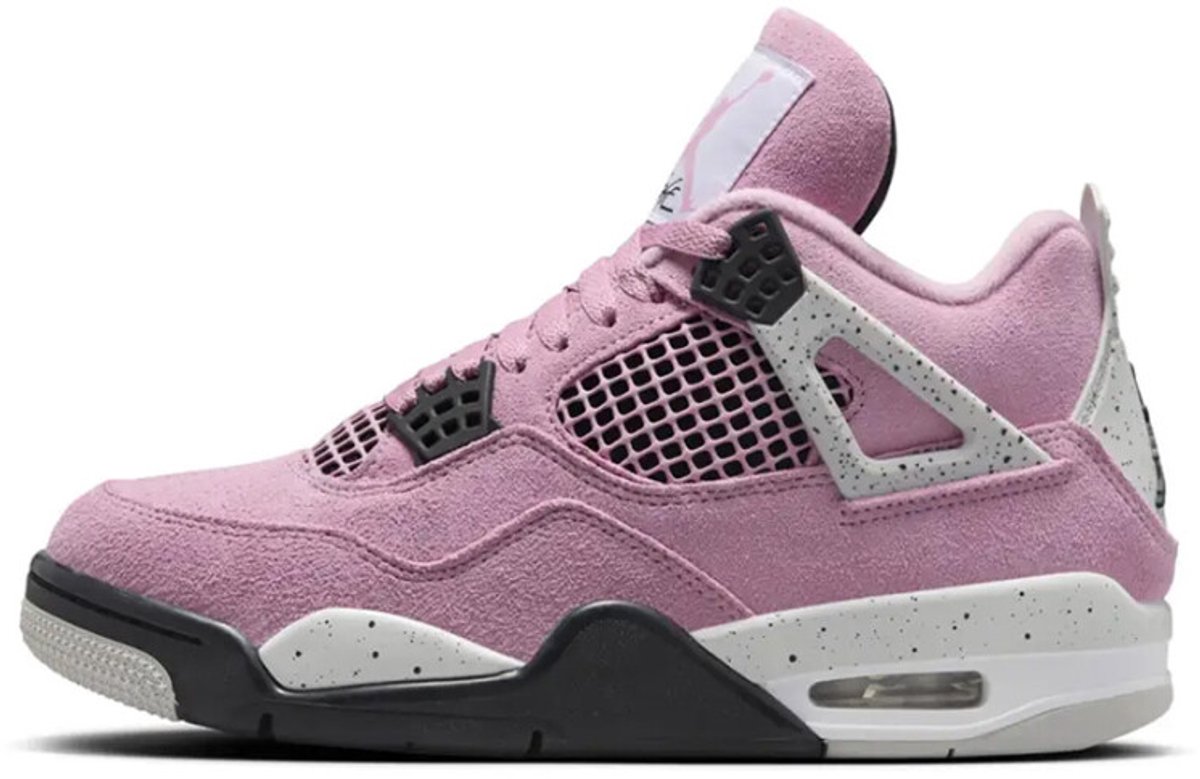 Nike Air Jordan 4 Retro Sneakers Dames Orchid Wit