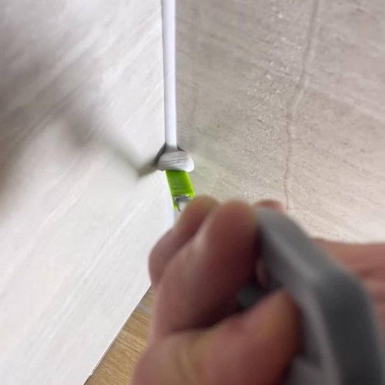 Kit Afwerkingsgereedschap - Voegensmeerder Verwijderaar - Glad Maken - 9 Opzetstukken Ergonomisch - 27 x 12 x 1 cm - Grijs van Merkloos	 — afbeelding 5