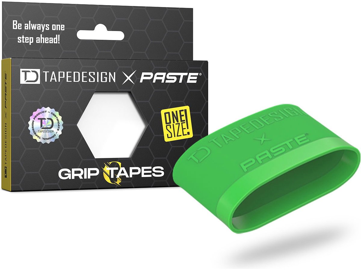 Tapedesign X Paste® – Grip Tapes Scheenbeschermerhouder - Groen | Maat: ONE SIZE