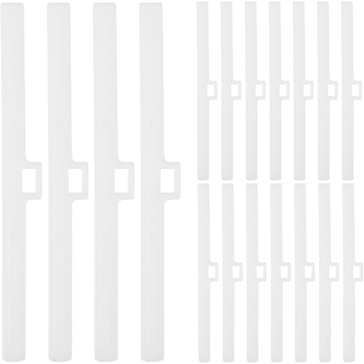NTH products- Kleerhangers 30 Stuks - Gordijnhaken - Reservehouder - Reparatiehaken - Verticale Gordijnen - Eenvoudig te Installeren