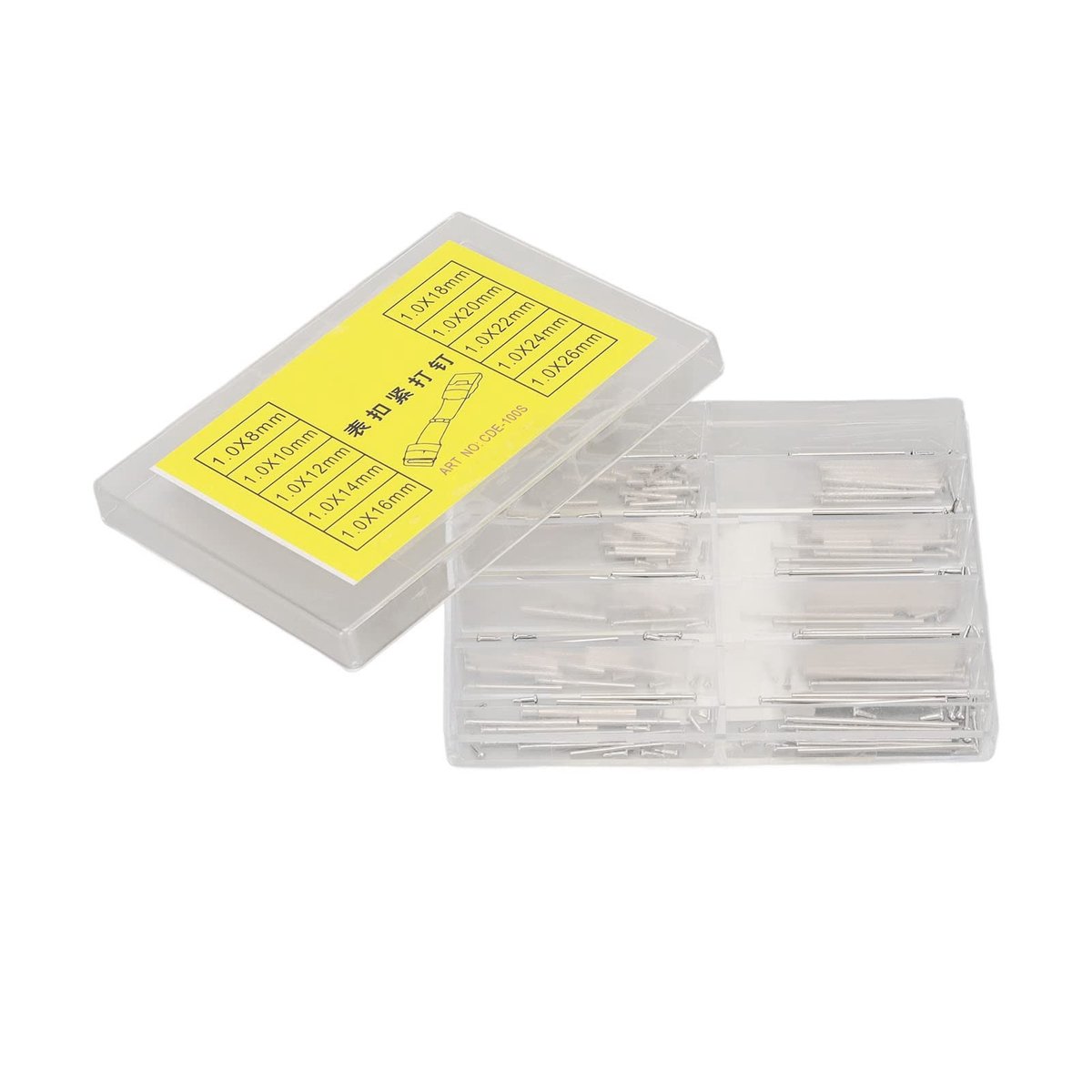 NTH products- Horlogeband - Roestvrij Stalen Pennen - Horlogebandpennen - Reparatie Gereedschap - Nauwkeurige Pasvorm - Meerdere Maten - Horlogepennen