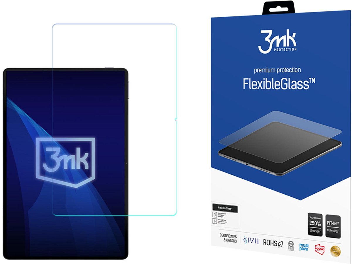 3Mk Flexibel Glas Voor Oukitel Ot8 11-13 Inch, Gehard Glas Met Volledige Bescherming.