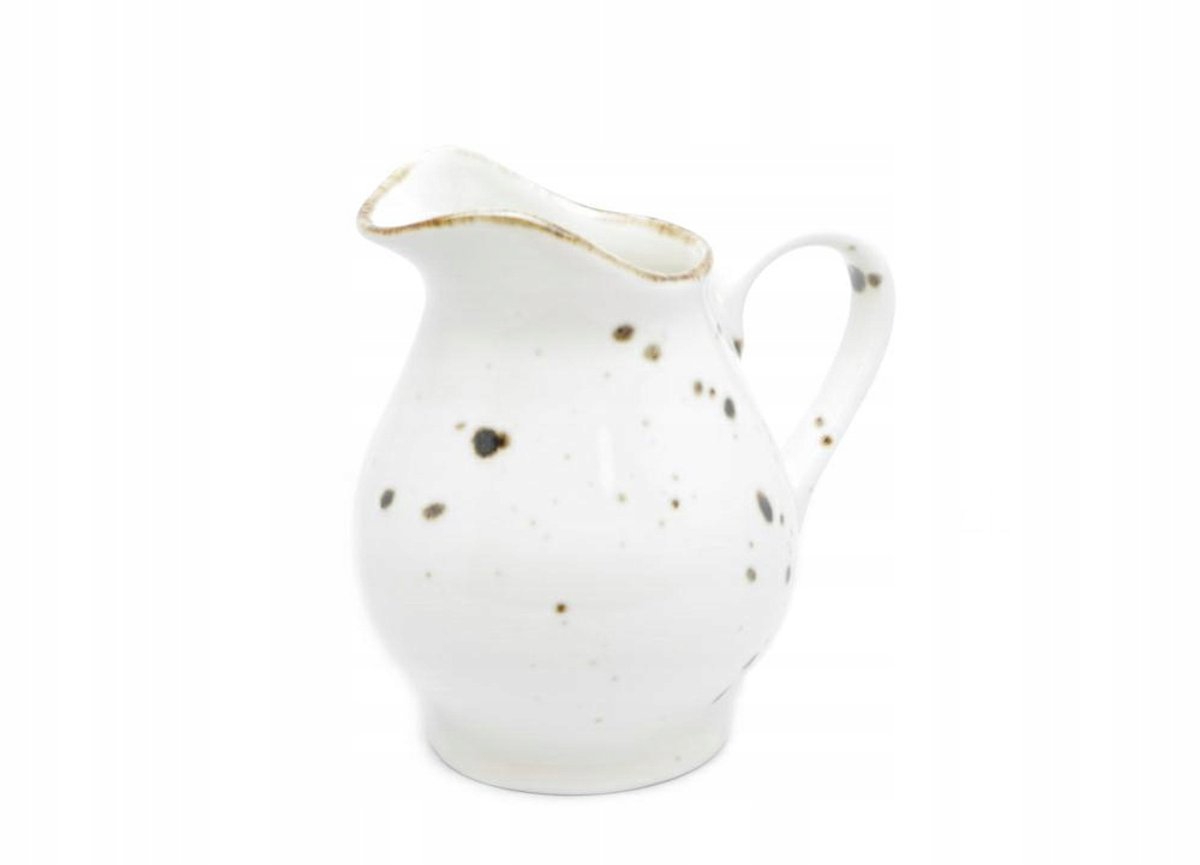 Bogucice Cottage Witte Melkkan 0,25L Porselein