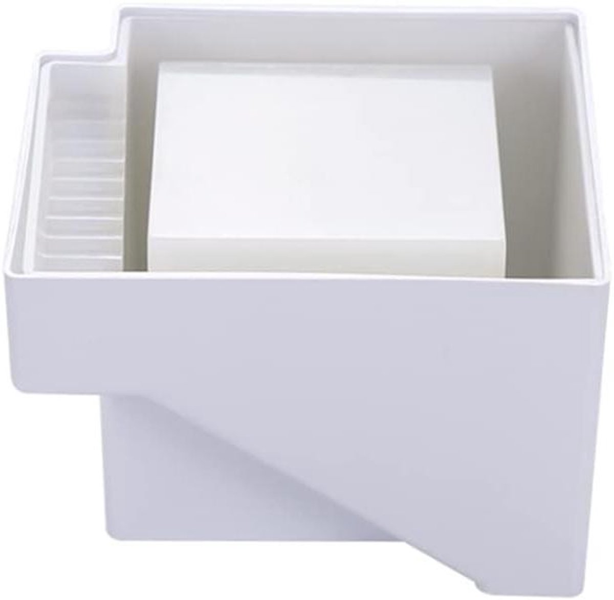 Siliconen Beton Schimmel - Bloempot Vorm - Ambachtelijke Potten Maken - Herbruikbaar Flexibel Materiaal - 15 cm Breed - Transparant