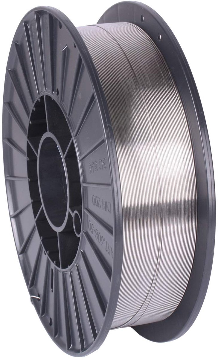 WELDINGER Roestvrij stalen lasdraad V2A 0,8 mm 5,0 kg D200 (MIG/MAG lasaccessoires)