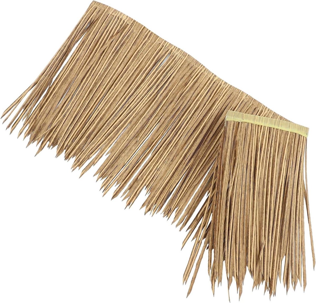 Kunstmatig rieten dak - Nep riet - Tropische sfeer - Weerbestendig materiaal - 100x50cm - Natuurlijk