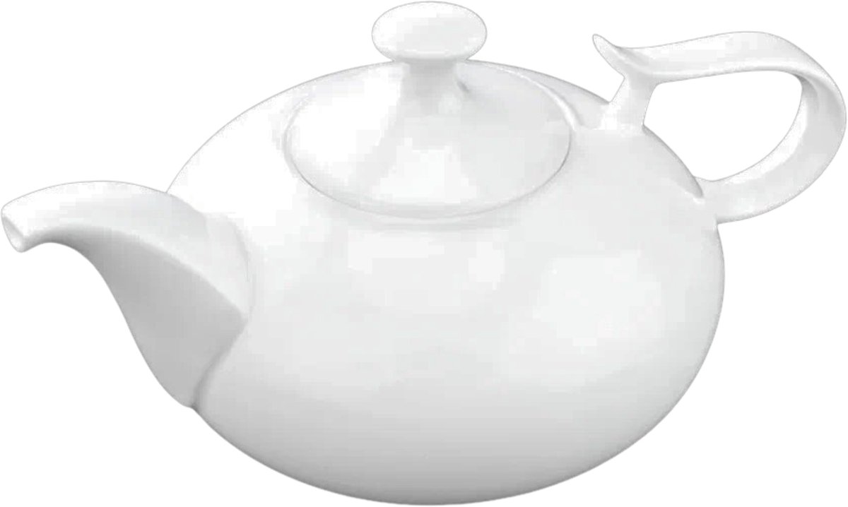 Wilmax Porseleinen Theepot met Infuser 2250 ml - Elegant & Duurzaam