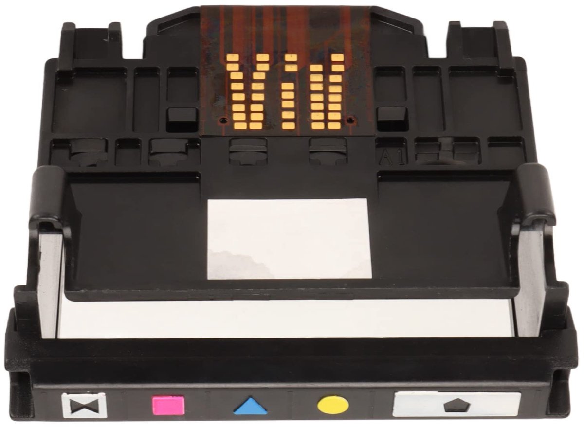 JHUBERS- Printkop Vervanging ABS - Compatibel met Photosmart 7520/7510/7525/7515/C6340/D7560/C6350 - Duurzaam - Lichtgewicht - Betrouwbare werking - Premium materialen - Printkoppen