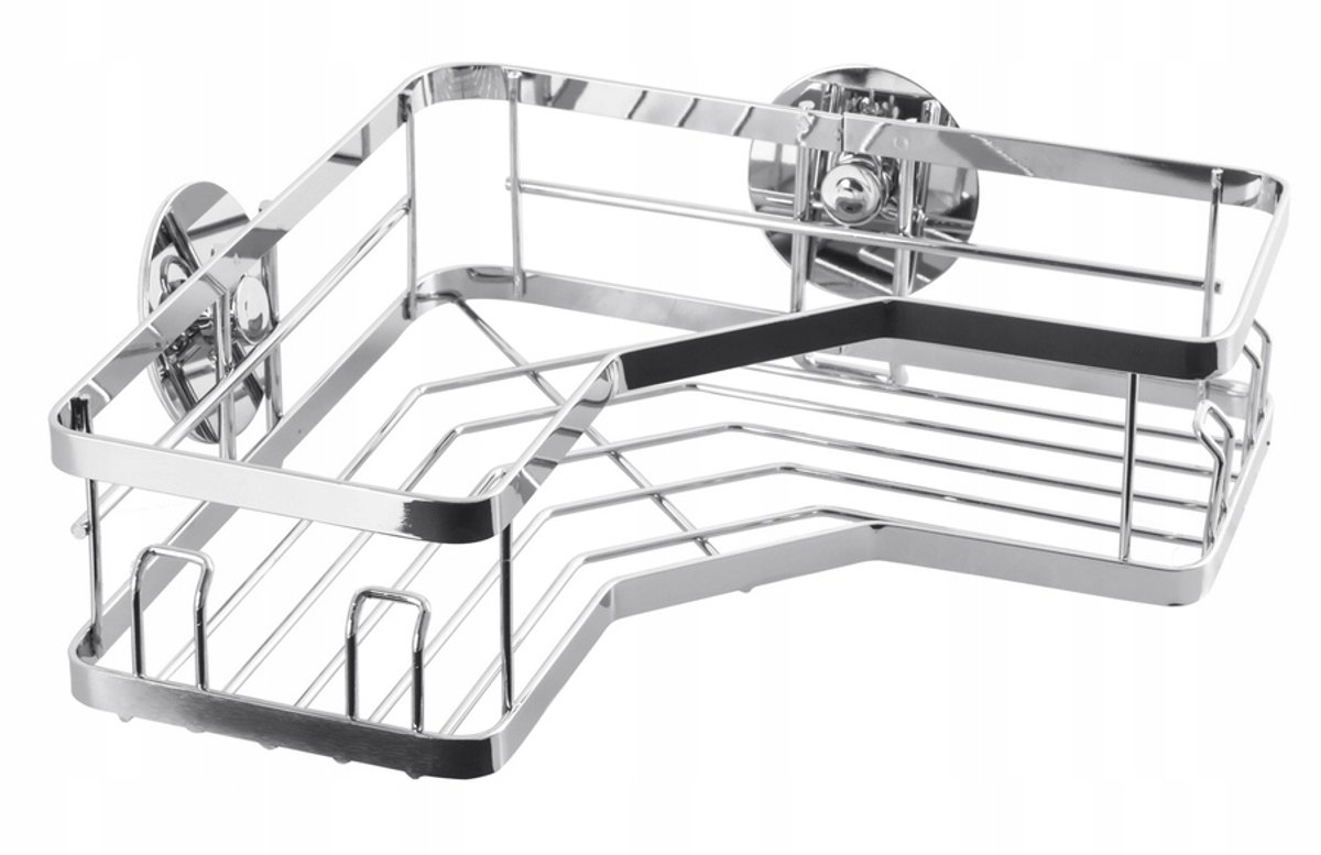 Chromen Hoekplank Badkamer 3M Sterke Lijm - AWD02081881
