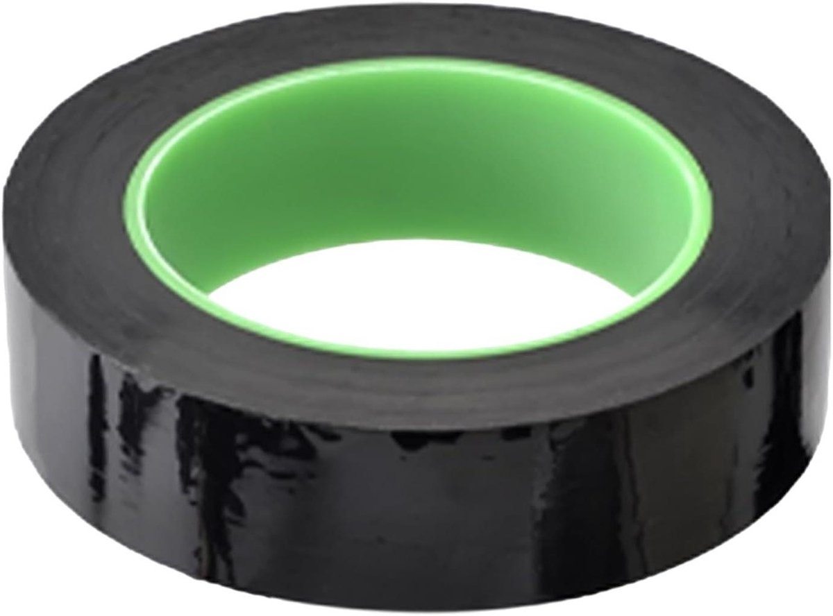 Tubeless Velgband - Lekvrije Afdichting - Fietsbanden Monteren - Hoge Druk Bestendig - 50 m x 25 mm - Zwart