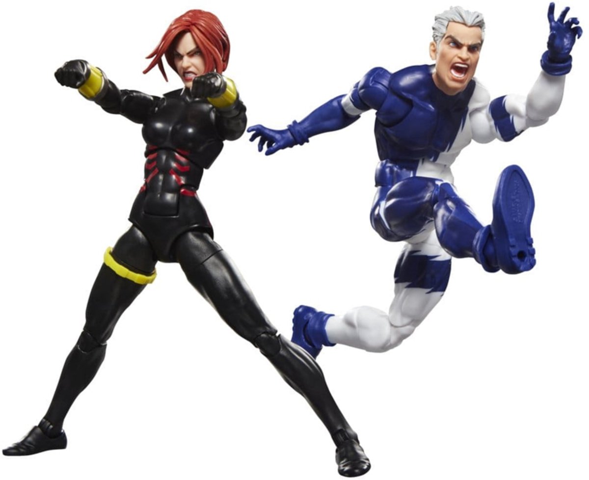 Hasbro Avengers Marvel Legends Action Figure 2-Pack Black Widow & Quicksilver 15 cm Action Figuur