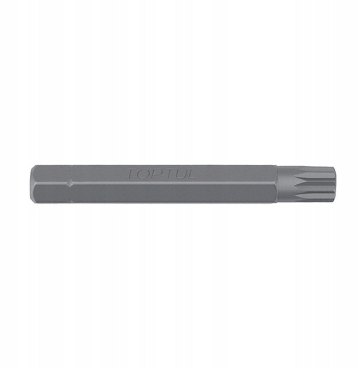 Toptul SPLINE Bit M10 x 75mm Staal S2 - Duurzaam en Precisie