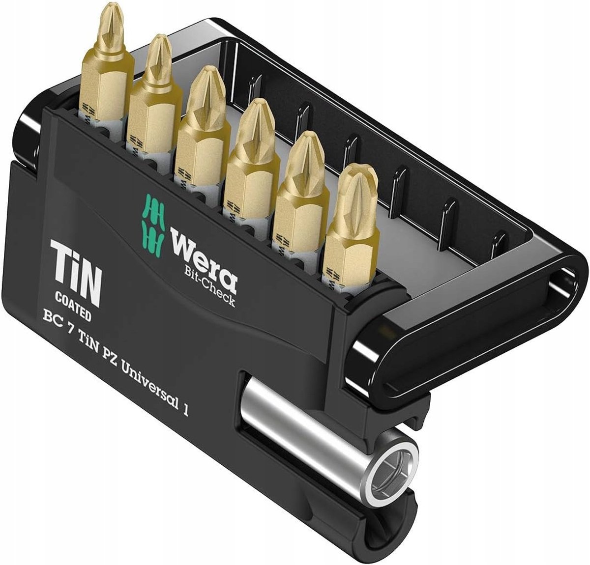 Wera BitCheck TIN PZ Universele 7-delige bitset