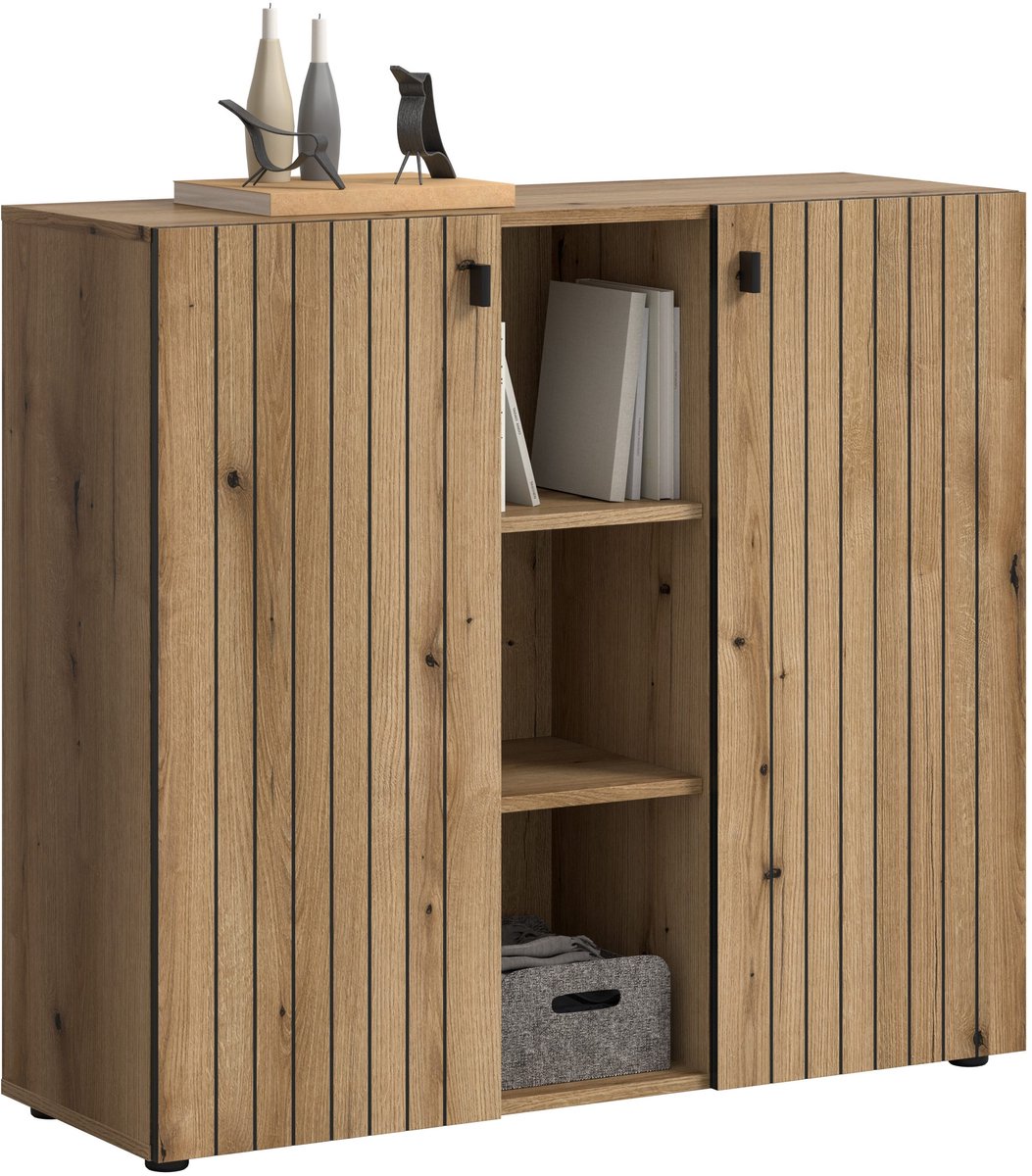 Furnilux Schoenenkast Op Wielen - Modulaire Opbergoplossing Voor Elke Slaapkamer Bruin