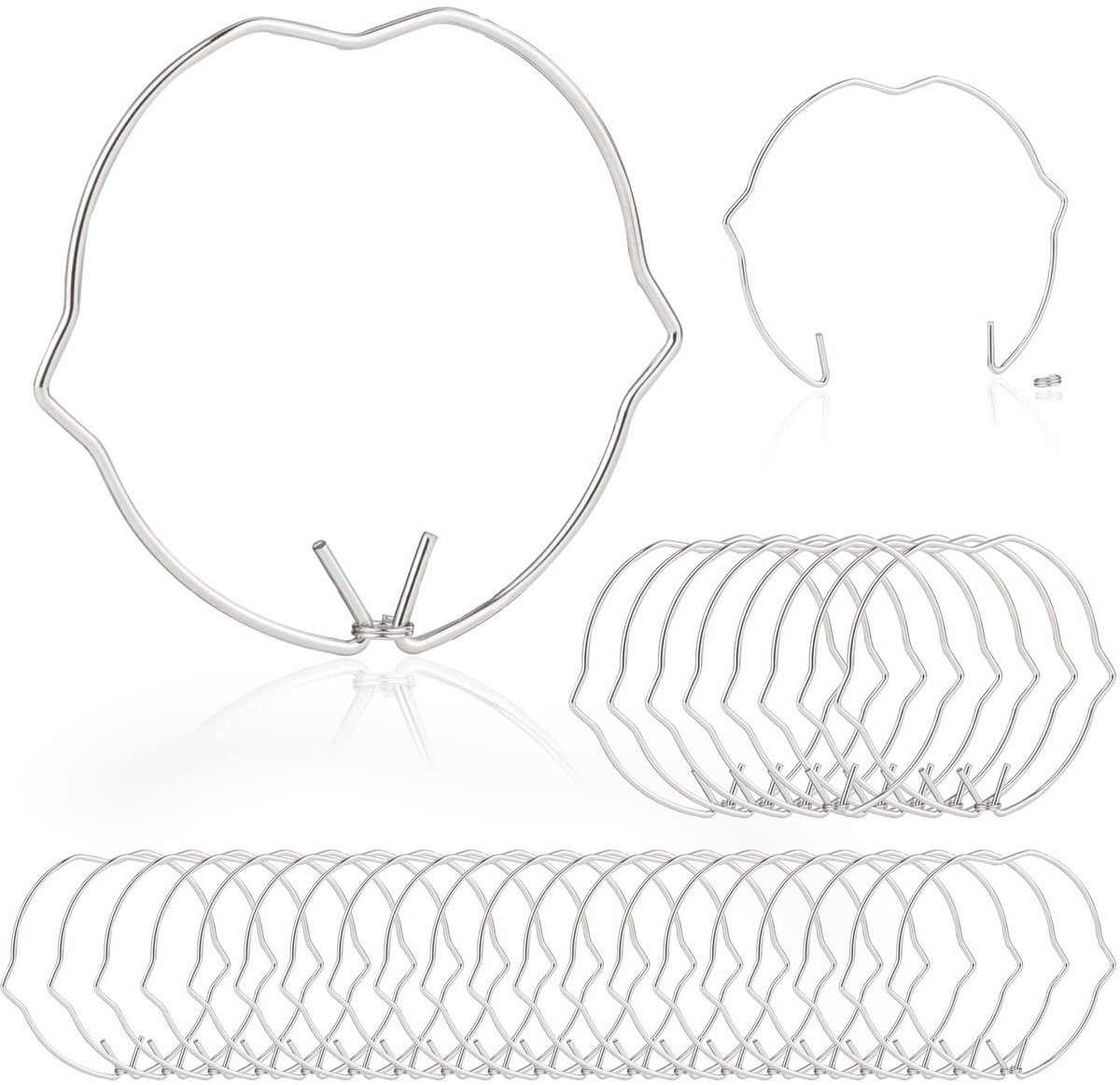 Dailygoods - Behoudende Lente Clips - MR16 Lamp Clips - Hoge corrosieweerstand - 30 Stuks - Perfect voor Downlights - Vervang beschadigde clips