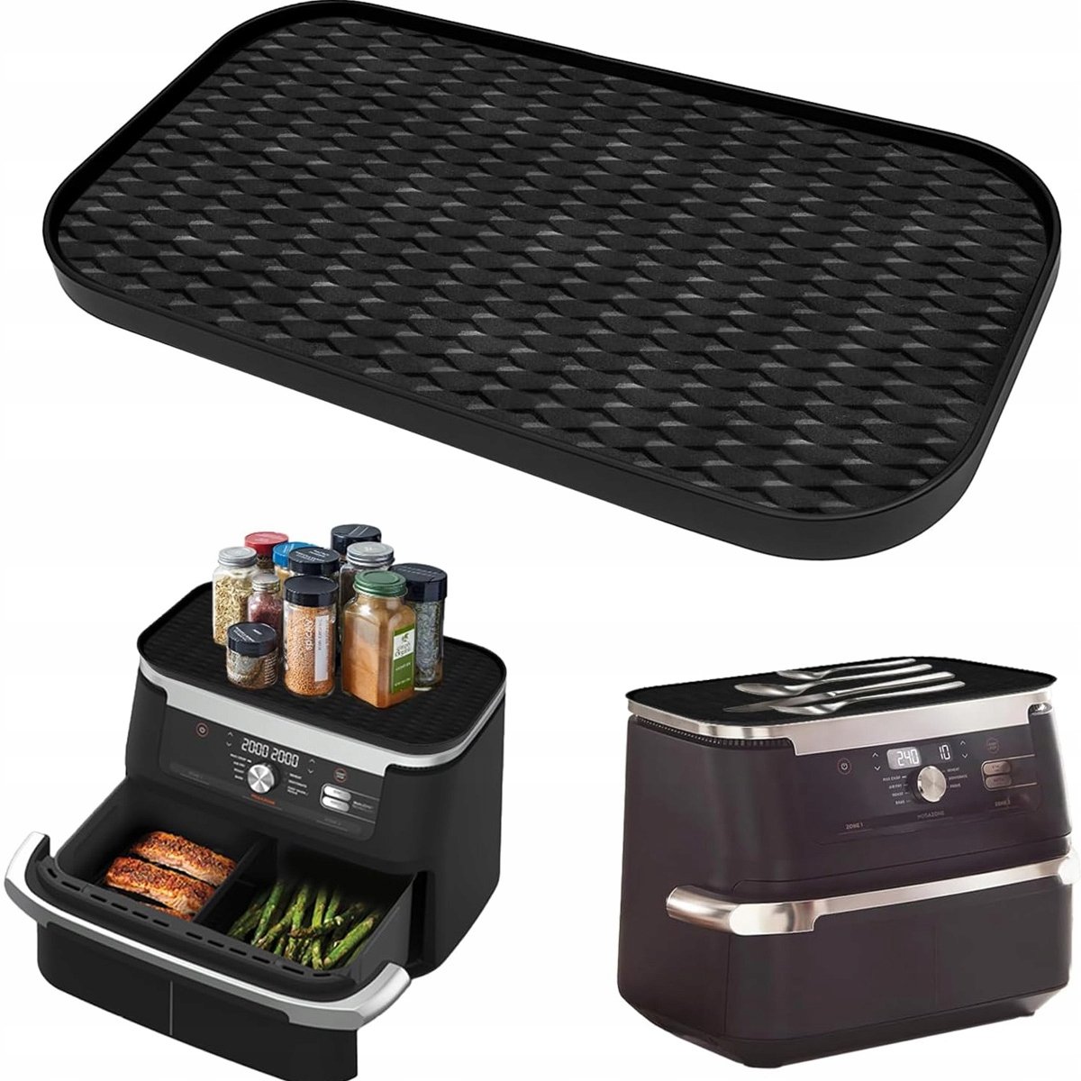 Hittebestendige Mat voor Airfryer & Haard - Bescherming & Organisatie