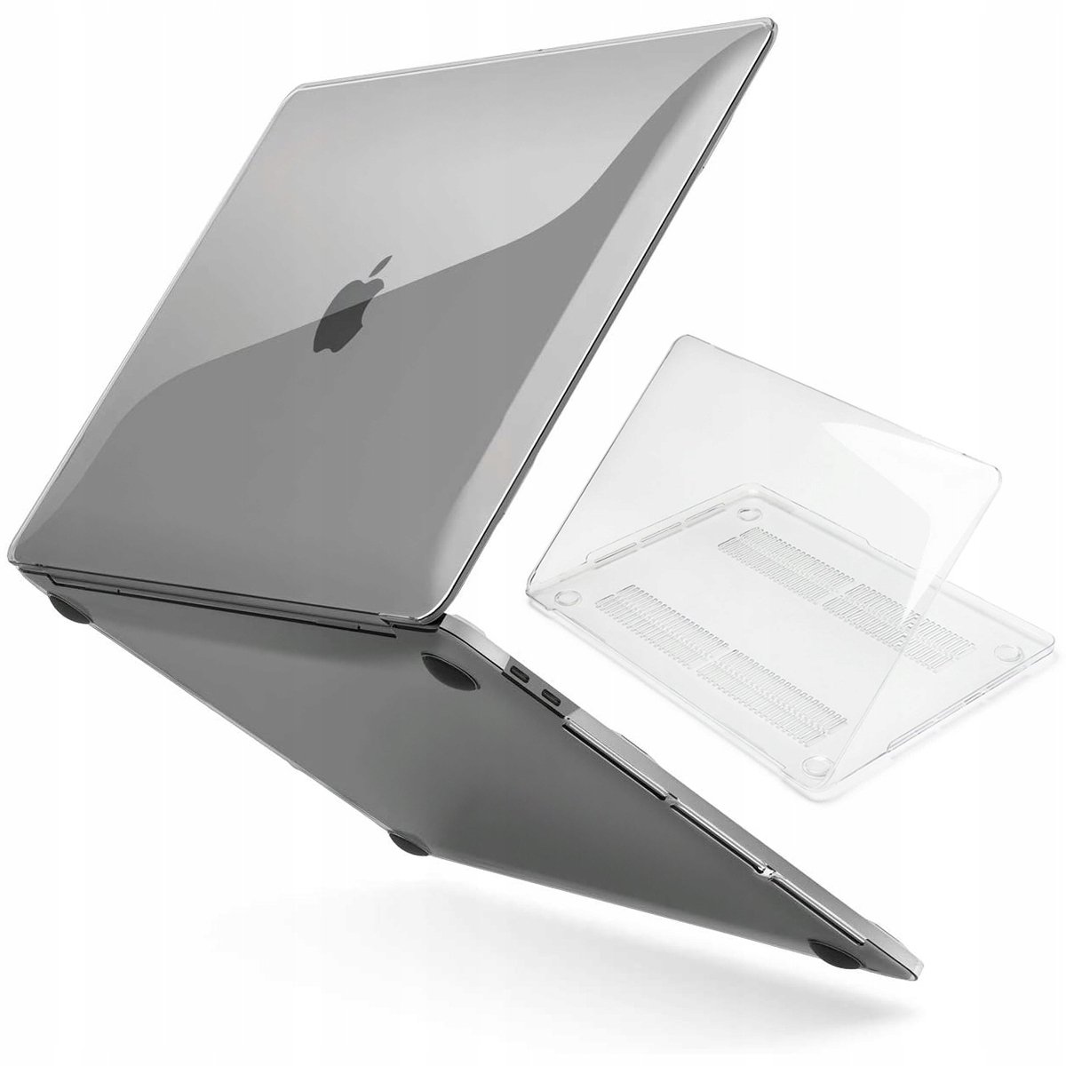 Hardcase hoes voor MacBook Air 13,6" M2 2022 - transparant