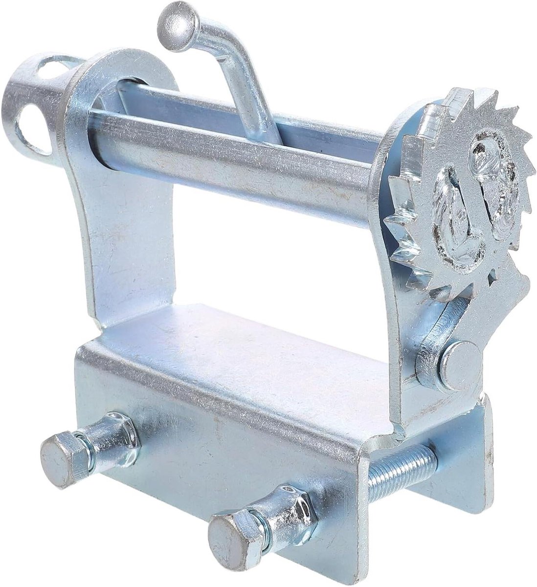 Handmatige Schuiflier - Stalen Touwspanner - Vracht Vastzetten - Weerbestendige Constructie - 162 cm - Zilver