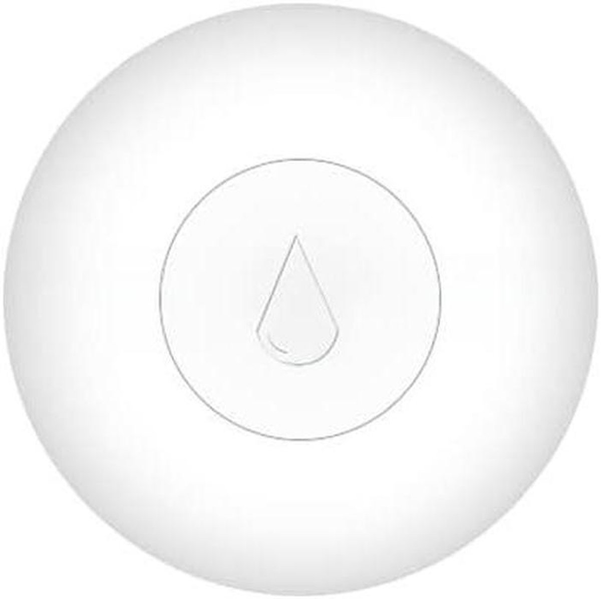 Waterlek Detector - Vochtsensor Alarm - Huis Beveiligen - Real-time Meldingen - Compact Formaat - Wit