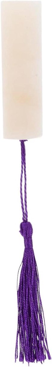 Lege Steenstempel - Graveer Tool - Creatieve Projecten - Inclusief Kwastje - 7 cm Lengte - Beige
