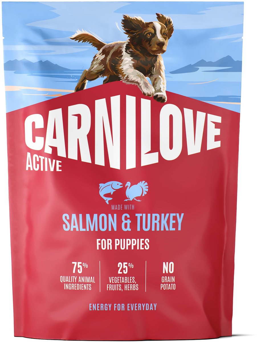 Carnilove 1,5 kg Carnilove active puppy salmon / turkey hondenvoer