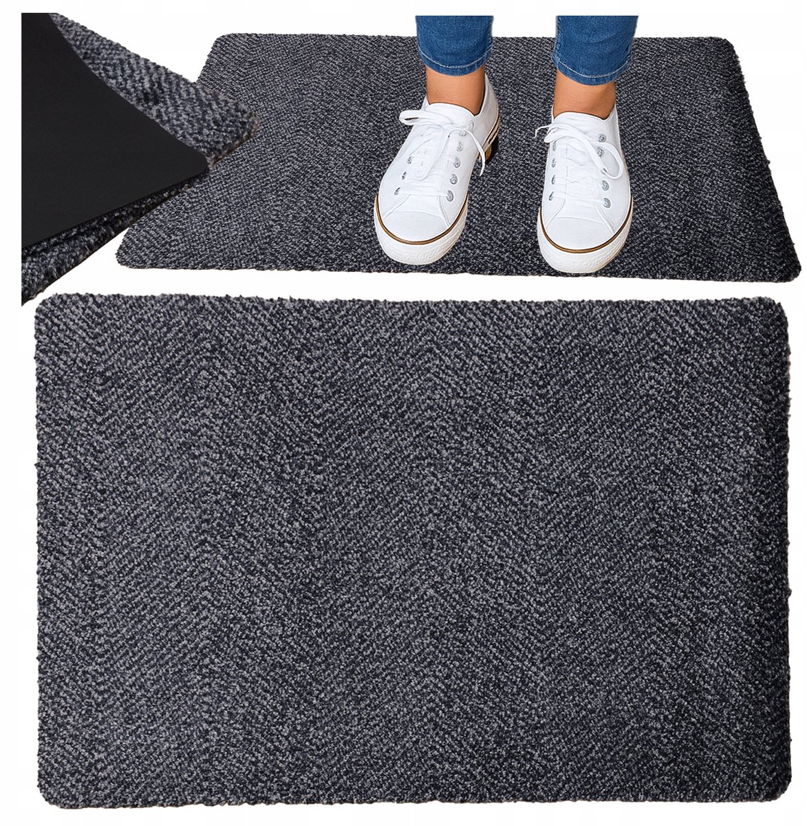Antislip Deurmat 50x70 cm - Duurzame Binnendeurmat