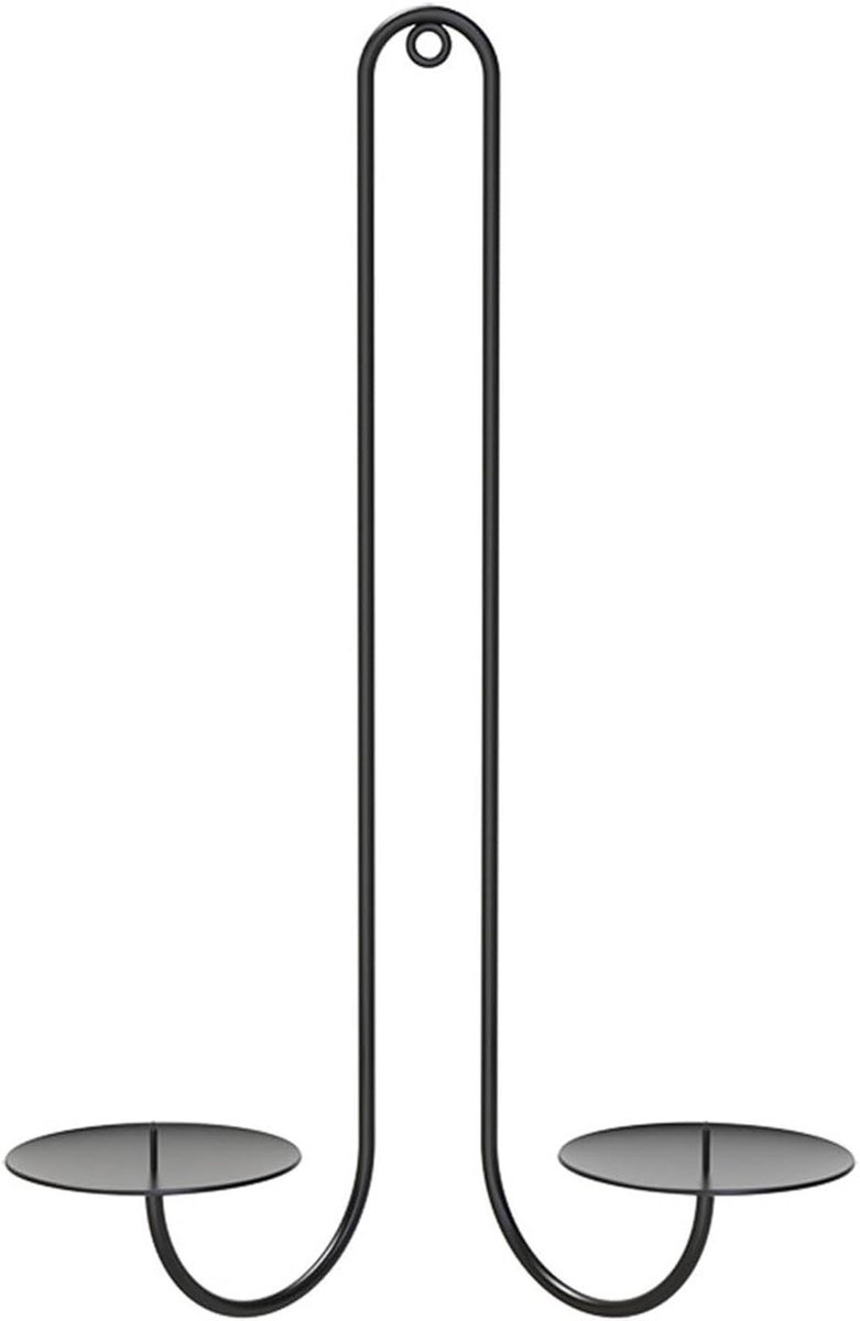 Wandlamp Kandelaar - Dubbele Arm - Sfeer Creëren - Gladde Gepolijste Textuur - 286 x 206 c