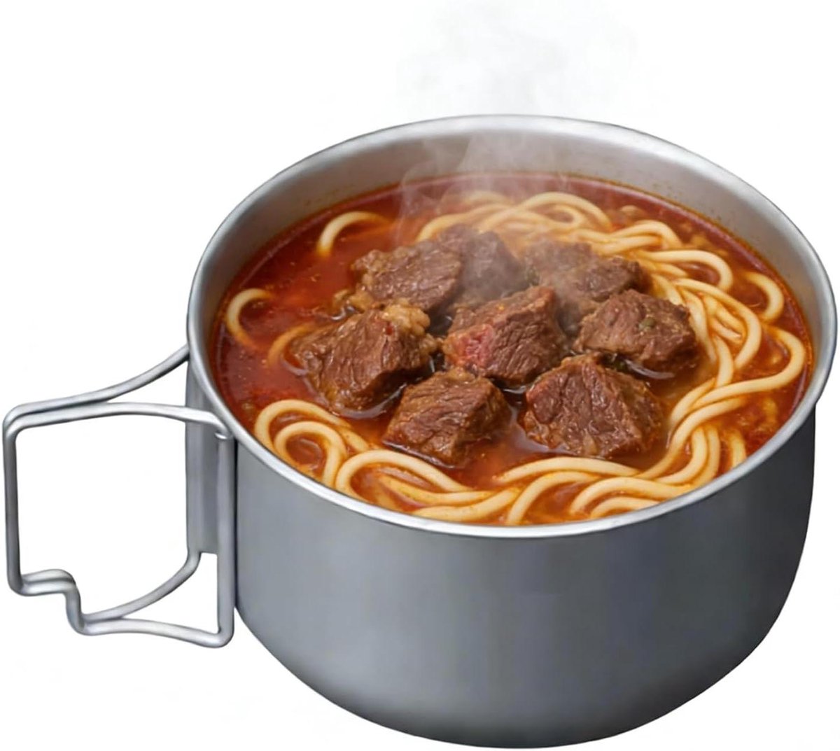 Camping Kookpan - Opvouwbaar Fornuis - Koken Buiten - Energiebesparend Ontwerp - 18 x 18 x 10 cm - Zilver