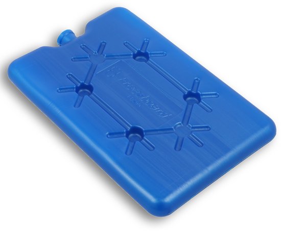 DULA platte koelelementen voor koelbox en koeltas - Freezeboard blauw plat - 2 stuks - 200 gram - 11 x 16.5 x 1.5 cm van DULA — afbeelding 4