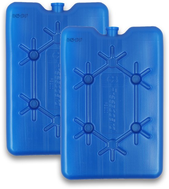 DULA platte koelelementen voor koelbox en koeltas - Freezeboard blauw plat - 4 stuks - 200 gram - 11 x 16.5 x 1.5 cm van DULA — afbeelding 5