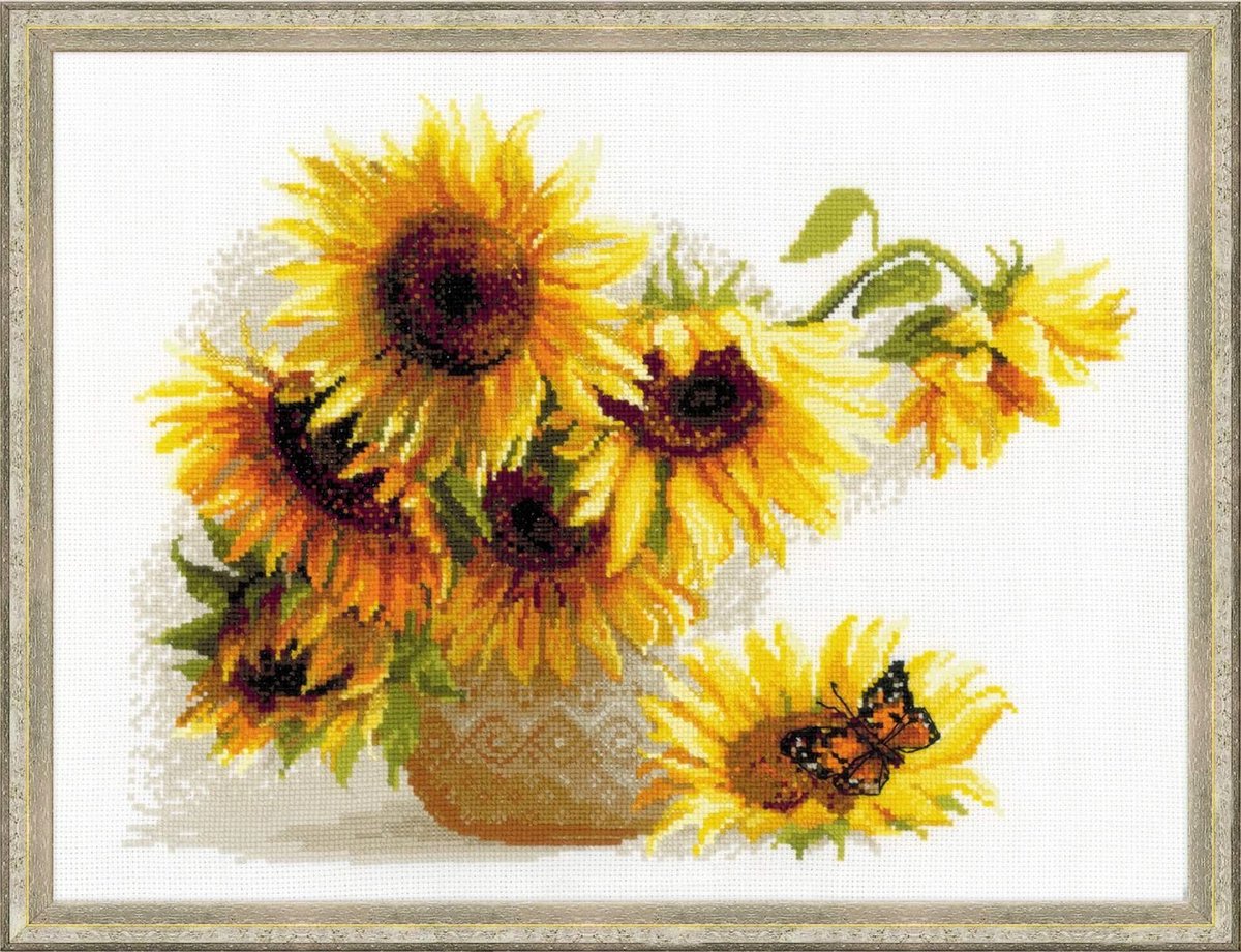 RIOLIS 1488 Gorące Lato Kruissteek Borduurset 40x30 cm