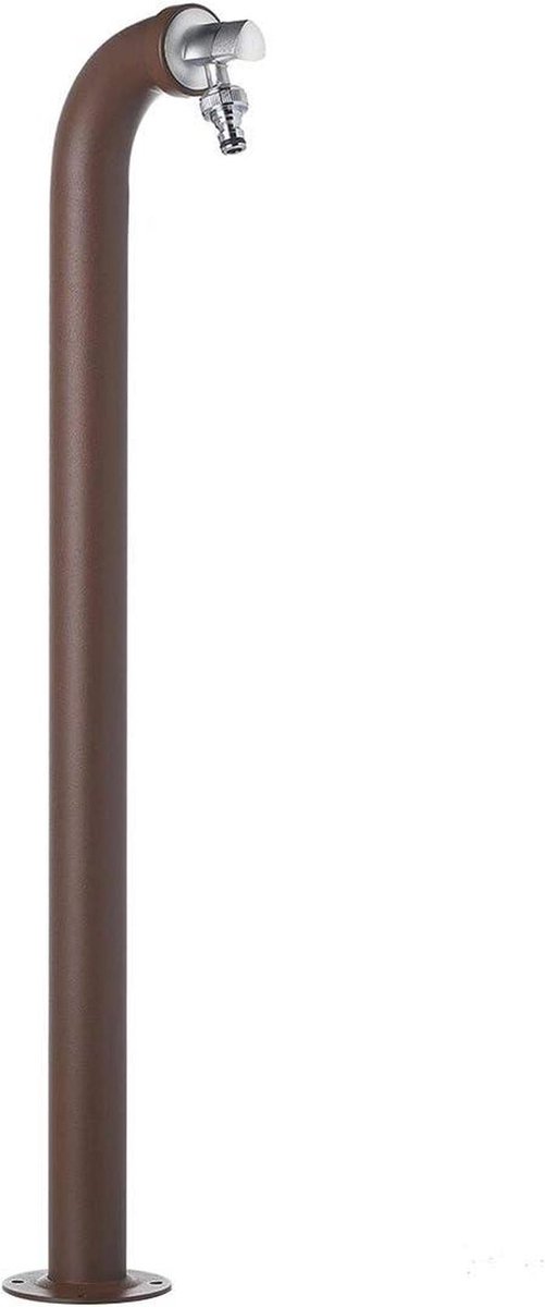 Fontein Accessoire - Waterkraan - Tuindecoratie - Anti-roest behandeling - 80 cm hoog - Robijnrood