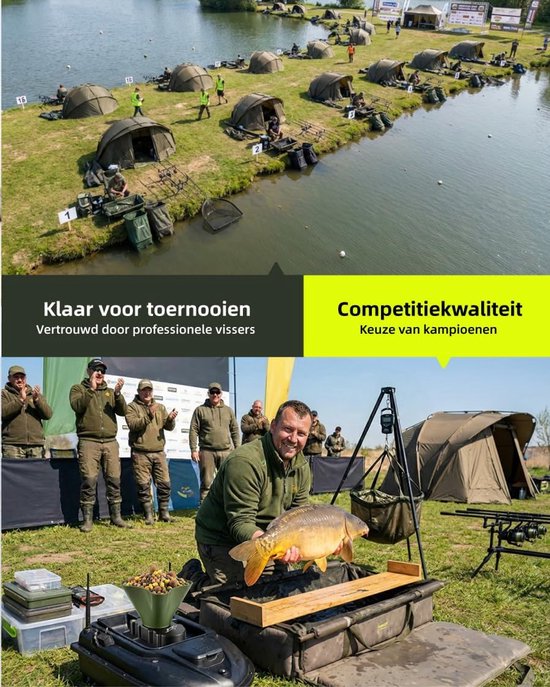 Aasstrooier, voerboot, 8 meter spreidingsbereik, universele montage en karpervissen. — afbeelding 4