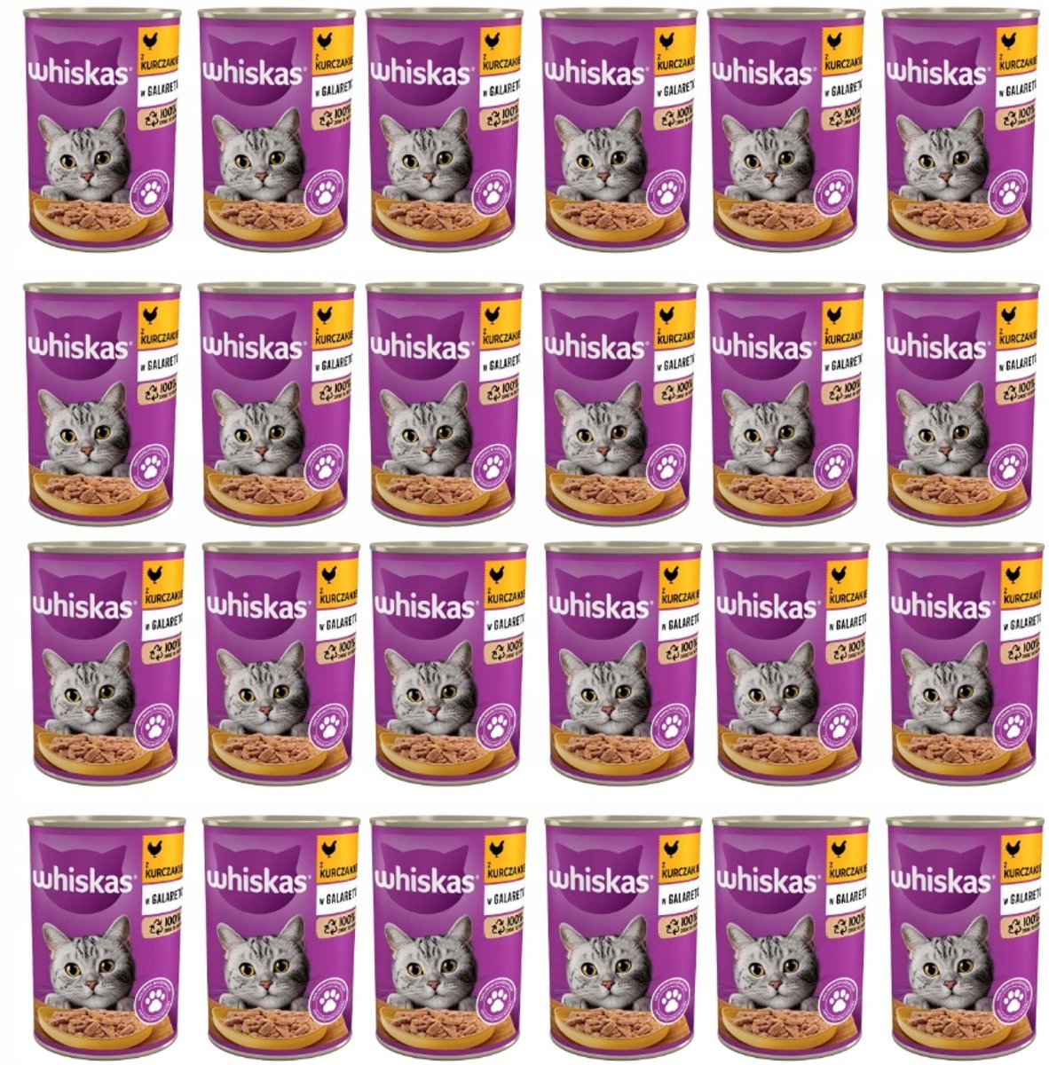 Whiskas - Serie - Kattenvoer - Kurczak - Galaretka