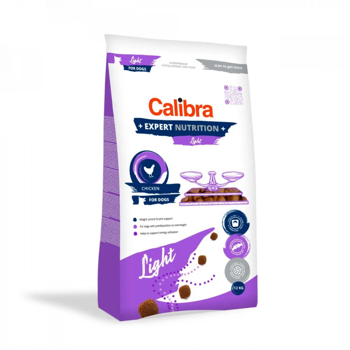 Calibra Calibra Expert - Hondenvoer - Licht - Graanvrij - 12 kg