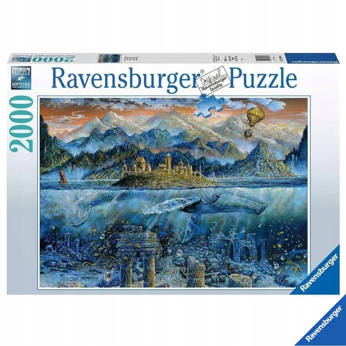 Ravensburger puzzel 2000 stukjes - Walvis van wijsheid