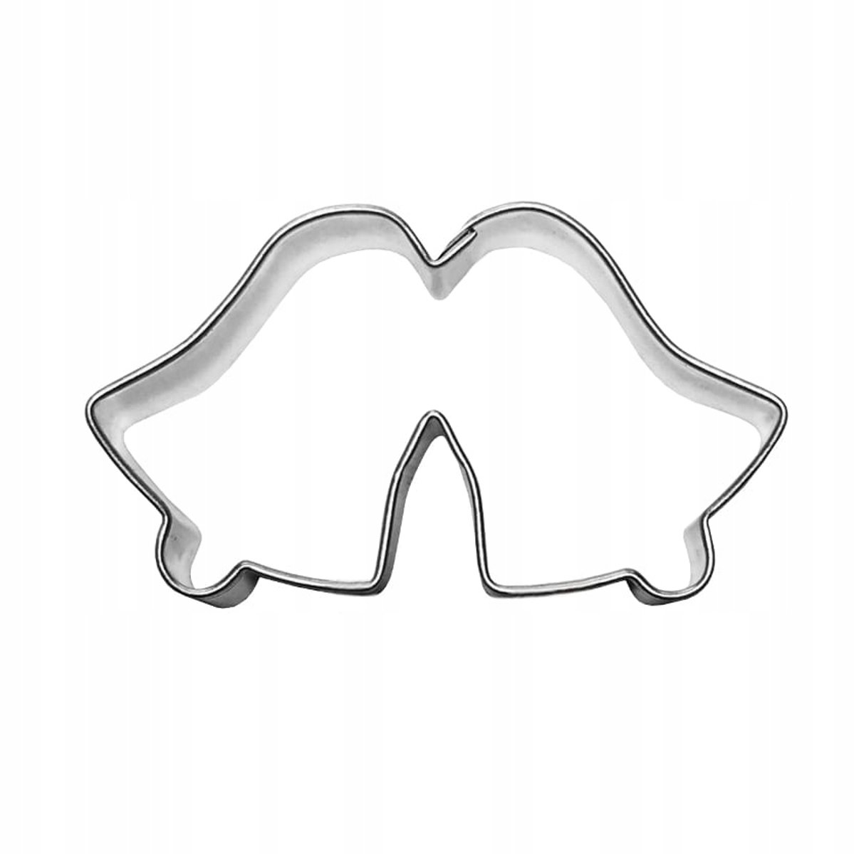 Dubbele Kerstklok Koekjesvorm 5,7 cm - Bakvorm voor Koekjes & Peperkoek