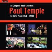 De Complete Radio Collectie: Paul Temple De Vroege Jaren (1938-1950). Vier illustraties van achtervolgingen en mysterie.