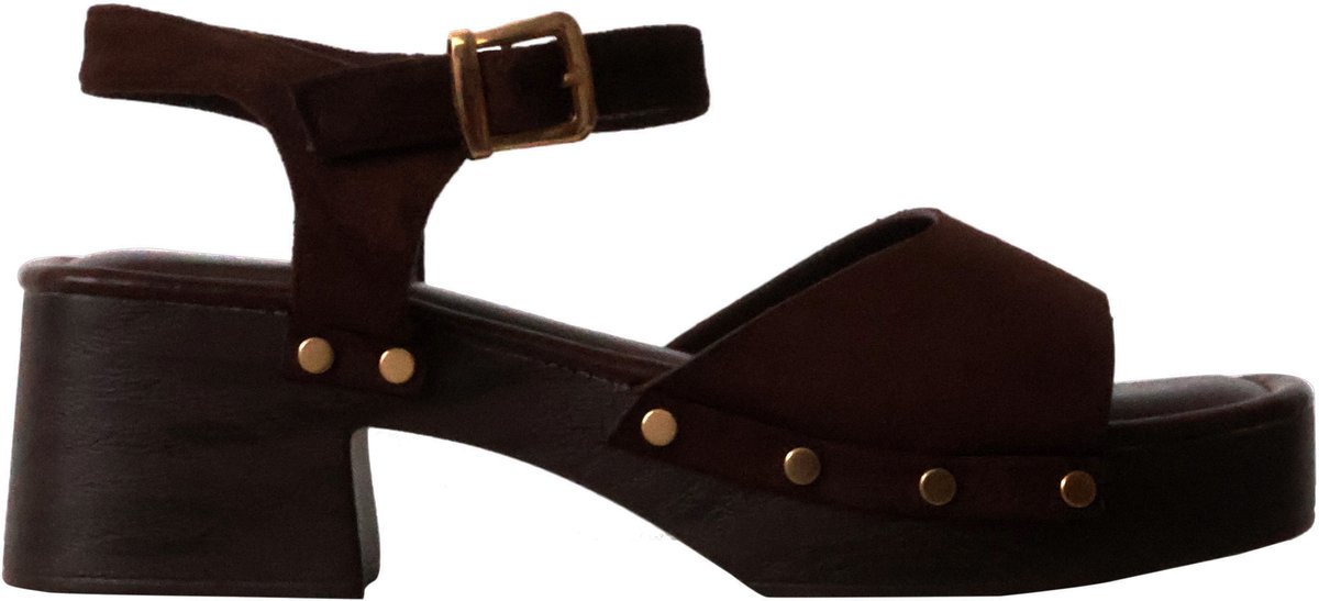 Sandalen met hak