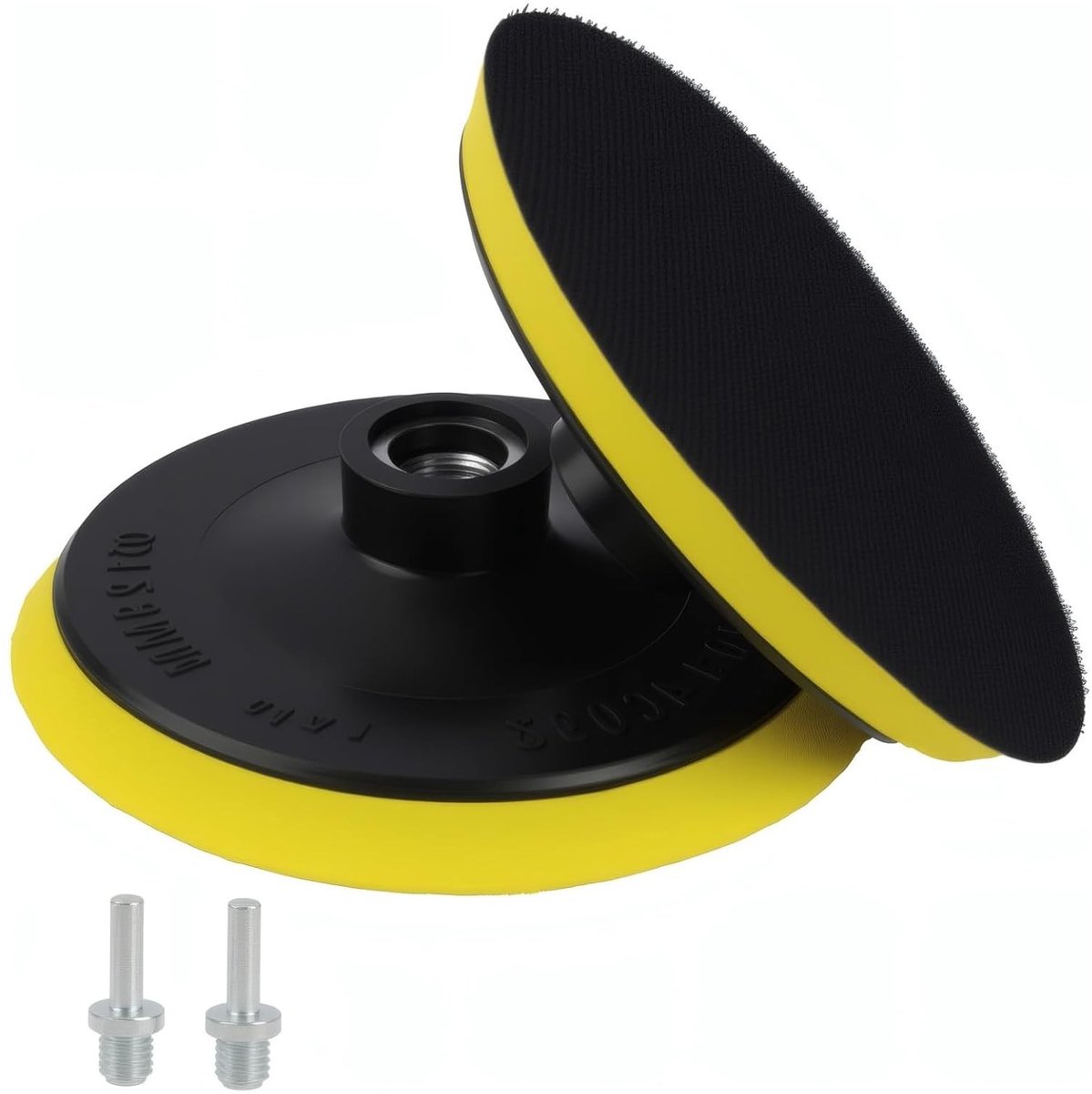 Dailygoods - Klittenbandschuurschijf 125 mm voor Slijpmachines, 2 Stuks