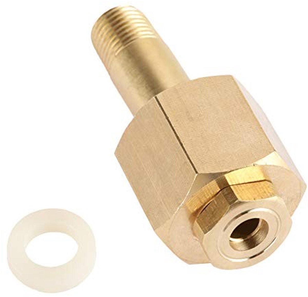 Dailygoods- CO2 Regulator Hoogwaardige Messing - CGA-320 Draad - Anticorrosie - Duurzaam - Goede Prestaties - Drukvermindering - Gasregelaar
