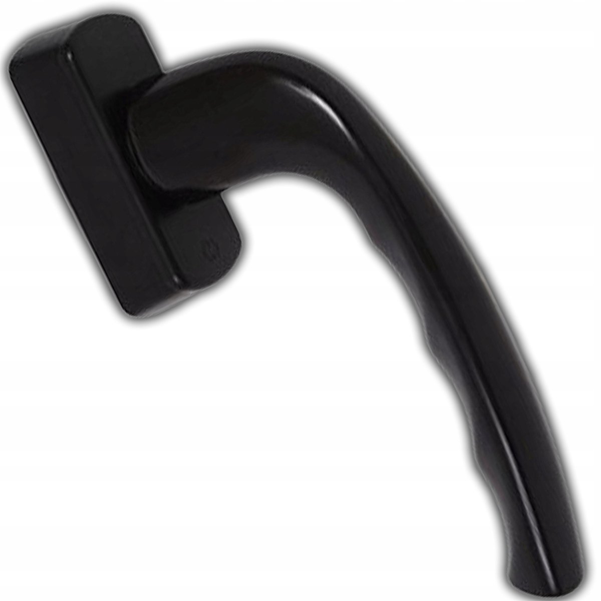 Hoppe New York Secustik frameklink aluminium, 32-42 mm, donkerbruin