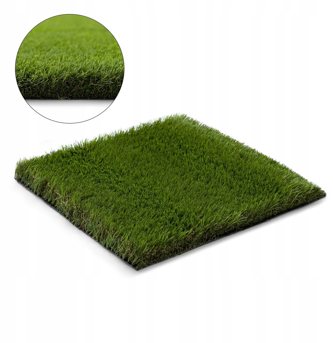 Dikke Kunstgras Tapijt 200x350cm - Groen, 42mm Hoog