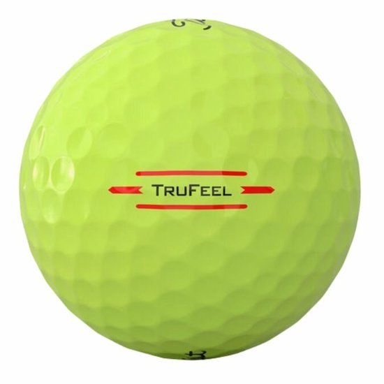 Titleist TruFeel Golfballen Geel 2026 van Merkloos — afbeelding 2